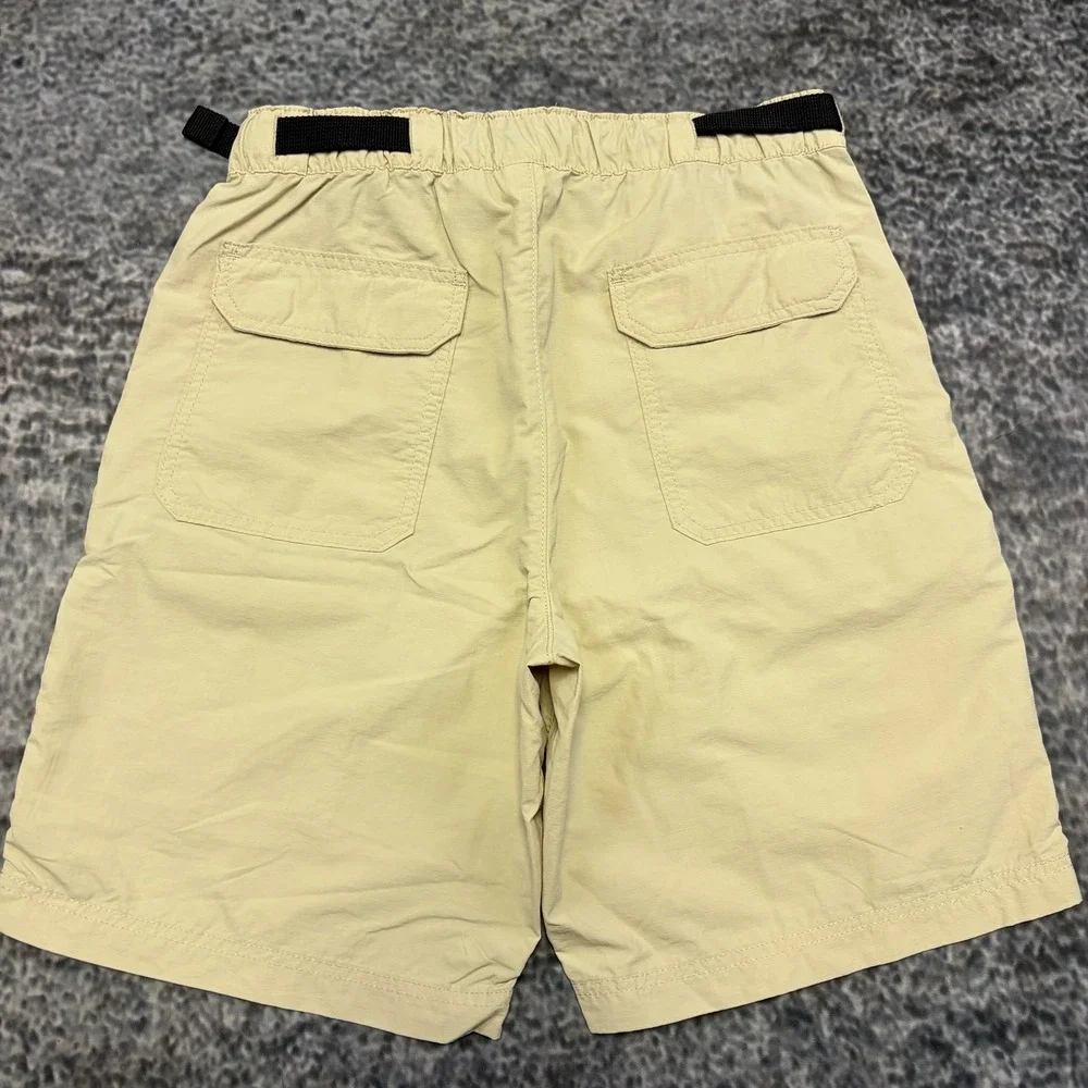 Craft & Barrow Cargo Shorts Mens 32 Tan Adjustable Waist Utility Outdoor Skater